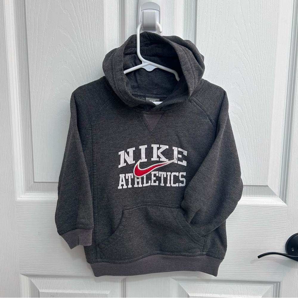 Nike Kids Dark Gray Athletics Hoodie
